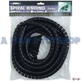 SPIRAL BINDING FOR CABLES 8MMX5M & TOOL