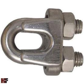 WIRE ROPE GRIP 10MM STAINLESS 2 PIECE