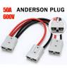 ANDERSON 50 AMP  PLUG LEAD 3 WAY 600AMPS