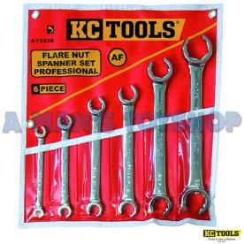 SPANNER SET AF 6PCE FLARE NUT