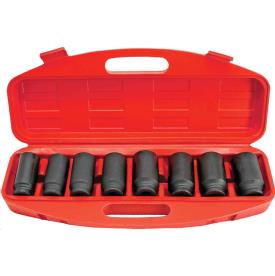 AXLE NUT SOCKET SET 1/2"DR METRIC 12PT