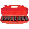 AXLE NUT SOCKET SET 1/2"DR METRIC 12PT
