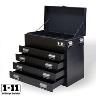 UTE BOX STEEL H/D 4 DRAWER DARK GREY