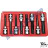 RIBE 1/2" DRIVE SOCKETS 8PC 100MM LONG