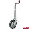 JOCKEY WHEEL 200MM STEEL RUBBER