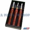 WOODWORKING PEN TURNING CHISEL SET 3 PC