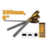WOOD FILE SET 3 PIECES - 200MM/8"
