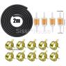 FUEL HOSE 5MM X 2MT KIT 5 FILTER/CLIP