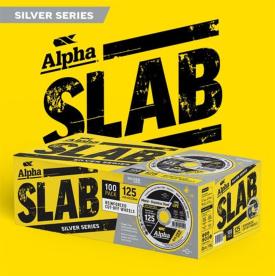 100PK SLAB 125 X1MM SILVER SERIES CUTOFF