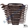 NLA* SPANNER SET METRIC IN HOLDER 8-19MM