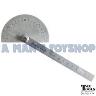 PROTRACTOR 180 DEGREE 250MM STAINLESS