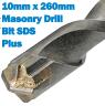 MASONRY DRILL BIT SDS PLUS 10MM X 260MM