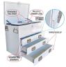 HD UTE TOOLBOX 3 DRAWER 747X436X588 WHT