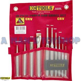 PUNCH & CHISEL SET 10 PCE 4 CHISEL 6 PUN