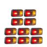 LED SIDE MARKER RED AMBER BOX 10 10V-30V