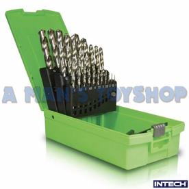 DRILL SET METRIC 25 PIECE 1MM TO 13MM