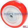 WHEEL PU ON PP 100 X 36MM 10MM BORE