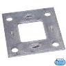 TRAILER BRAKE MOUNT  PLATE 45MM SQUARE