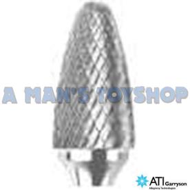 BURR 10MM BALL NOSED TREE D-CUT 6MM