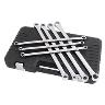 EXTRA LONG DOUBLE RING SPANNER SET 7PC