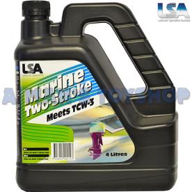 MARINE TCW3 ANY 2 STROKE OIL 4 LITRE