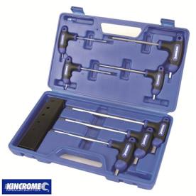 ALLEN KEY BALL END SET METRIC 7PC T-HAND