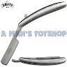 NLA* BARBER RAZOR ALL STAINLESS 76MM BLA