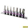 NLA* TORX BIT SET 3/8DR 7 PCS TAMPER PRO