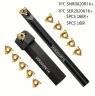 LATHE & THREADING TOOL 20MM WITH 10 TIP
