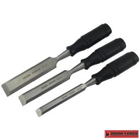 FIRMER CHISEL SET 3 PIECE 13MM,19MM,25MM