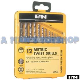 DRILL SET 1.0MM-6.5MM (13 PIECE)