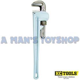 PIPE WRENCH 350MM 14"ALLOY 60MM CAP