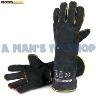 BLACK 400MM LONG WELDING GLOVE SET