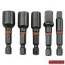 IMPACT NUT DRIVER & SOCKET ADAPTOR 5PCE