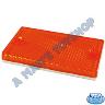AMBER  REFLECTOR 43MMX73MM SELF ADHESIVE