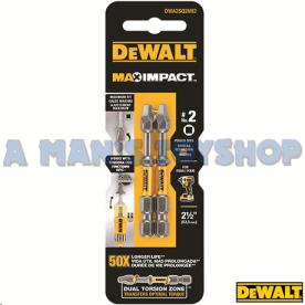 NLA* MAX IMPACT NO2 SQUARE DRIVE 2 PIECE