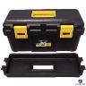 PLASTIC TOOLBOX WITH TRAY 560MM LONG