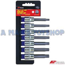 RIBE BIT SOCKET SET 1/2 DR 7 PIECE