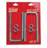 U-BOLT 45 X 130MM SQUARE AXLE W/NUTS