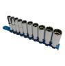 10PC MET 3/8 12 POINT DEEP DRIVE SOCKETS
