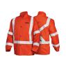 WELDING JACKET ORANGE HIGH VIZ SIZE XL